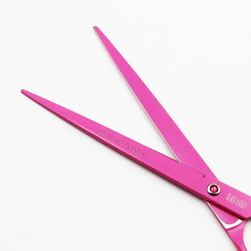 9 inch pet scissors long premium super sharp dog cat grooming scissors professional straight shears pink style