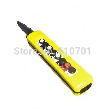 1 pc um controle de velocidade grua guindaste 8 botões pingente estação de controle XAC-871