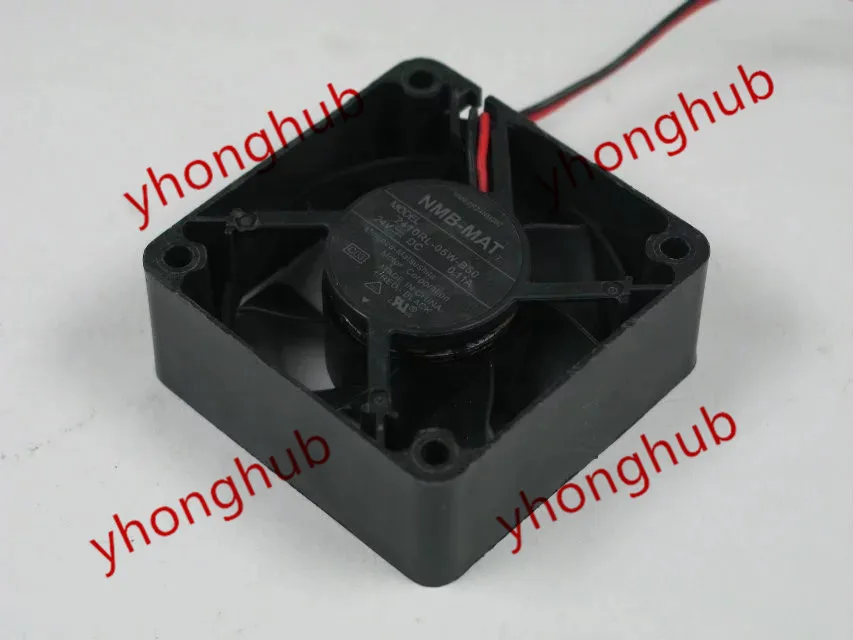 

NMB-MAT 2410RL-05W-B50 C03 DC 24V 0.11A 60x60x25mm Server Cooling Fan