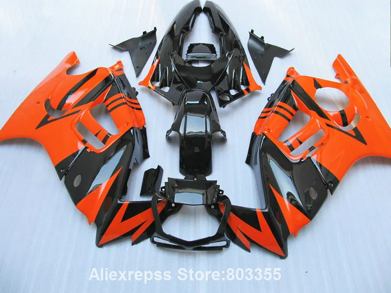 Hot sale Fairings for HONDA CBR600 f3 96 95 cbr 600 ( Orange + black ) fairing kit 1995 1996 xl100