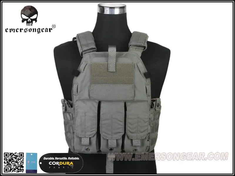 Emersongear-Molle Tactical Vest, Airsoft Combat, Green Foliage, 094K, M4, EM7356B