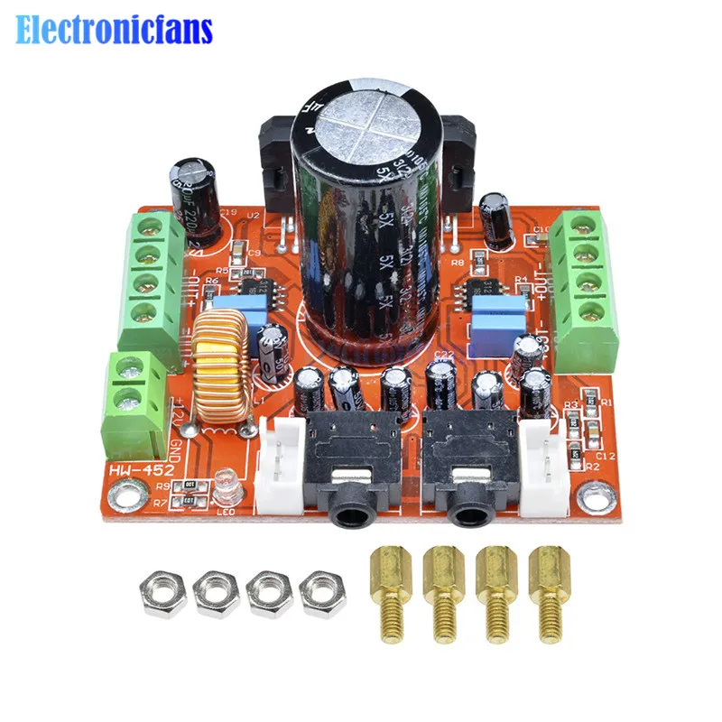 Fever Class TDA7850 Power Amplifier Board 4 Channel Car Power Amplifier Board Module DC 12V 4X50W with BA3121 Noise Reduction