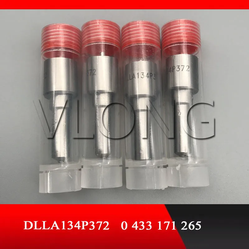 

4PCS High Quality Diesel Fuel Injector Atomizer Mist Projector Thrower Sprayer Nozzle Tips DLLA134P372 0433171265 0 433 171 265