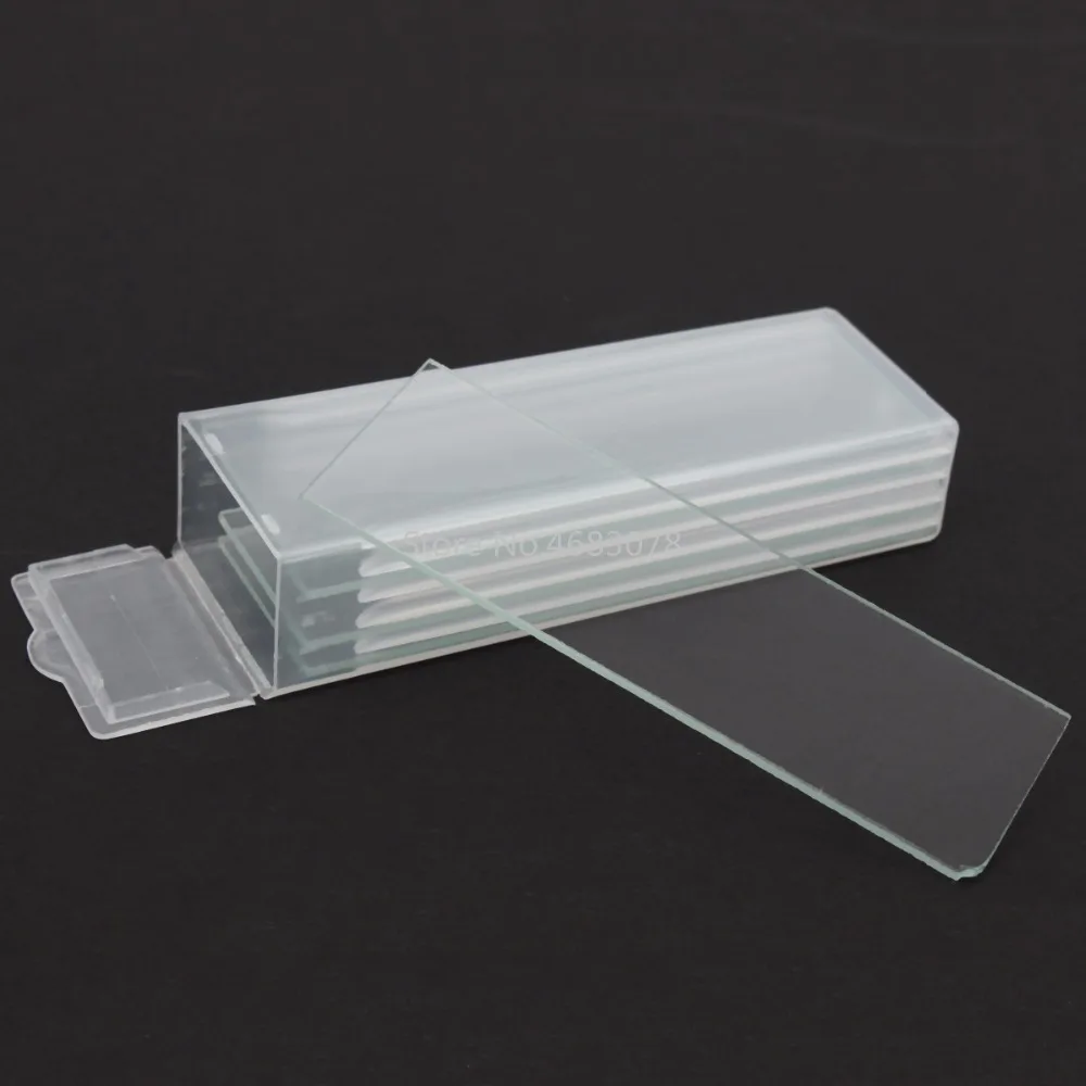 Reusable Laboratory Educational Double Flats slides Microscope Blank Glass Slides Lab Consumables for Liquid Specimen