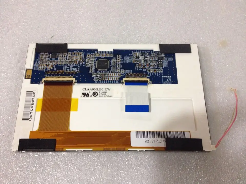 

CLAA070LB01CW China 7 inch LCD flat panel display