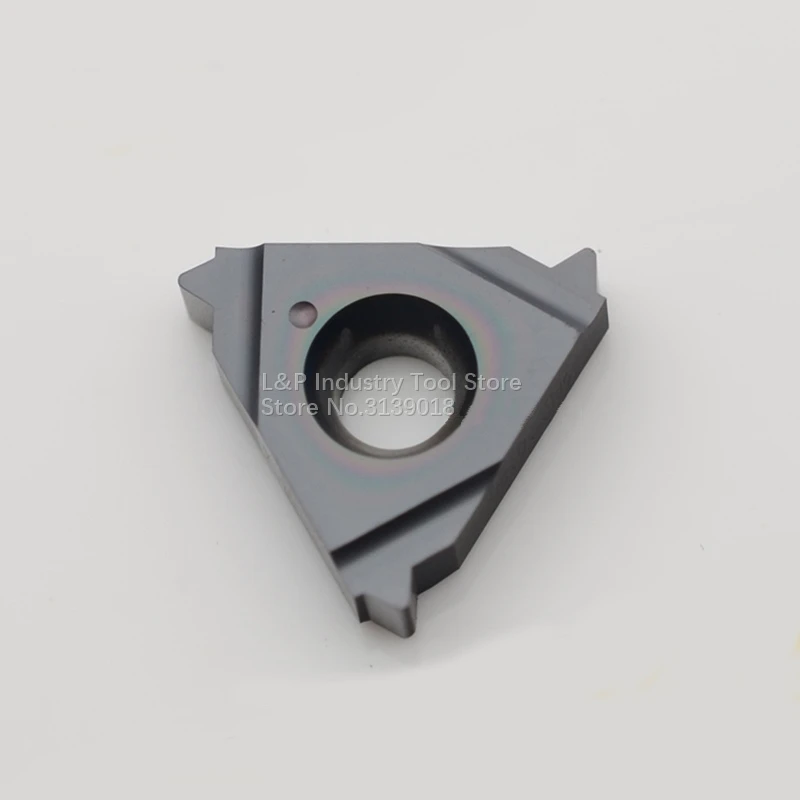 

New Original Israel Lathe Cutter 3IR 1.5ISO VTX Thread Carbide Inserts 3IR 1.5 ISO VTX Cutting Blade Tool Black