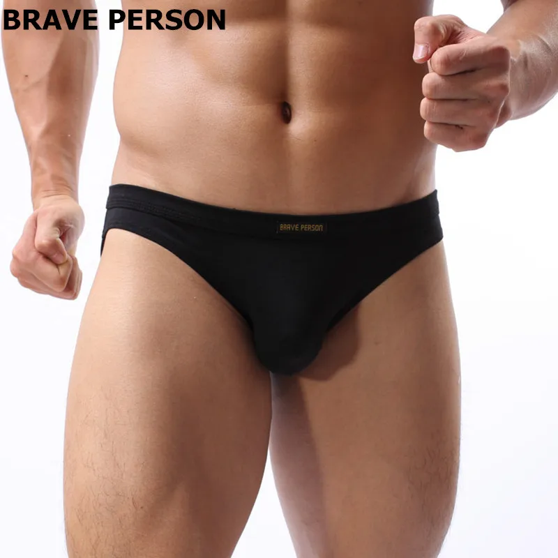 Brave Person-ropa interior de algodón para hombre, calzoncillos cómodos y transpirables de alta calidad, B1132