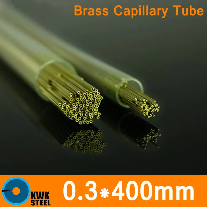 

OD 0.3 * 400mm Length Brass Capillary Pipe Tube of ASTM C28000 CuZn40 CZ109 C2800 H62 Electrode Material ISO Certified