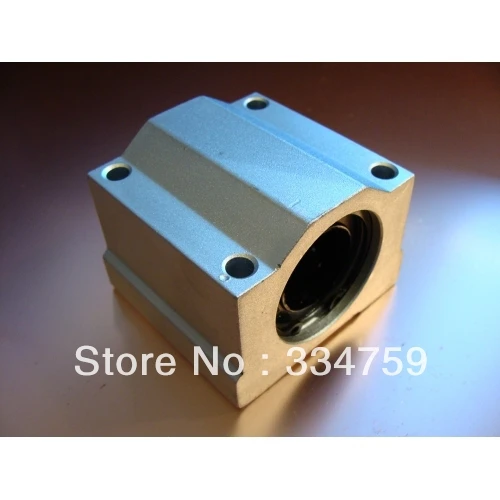 Free shipping 2pcs SC16UU SCS16UU 16mm Linear Ball Bearing Block CNC Router