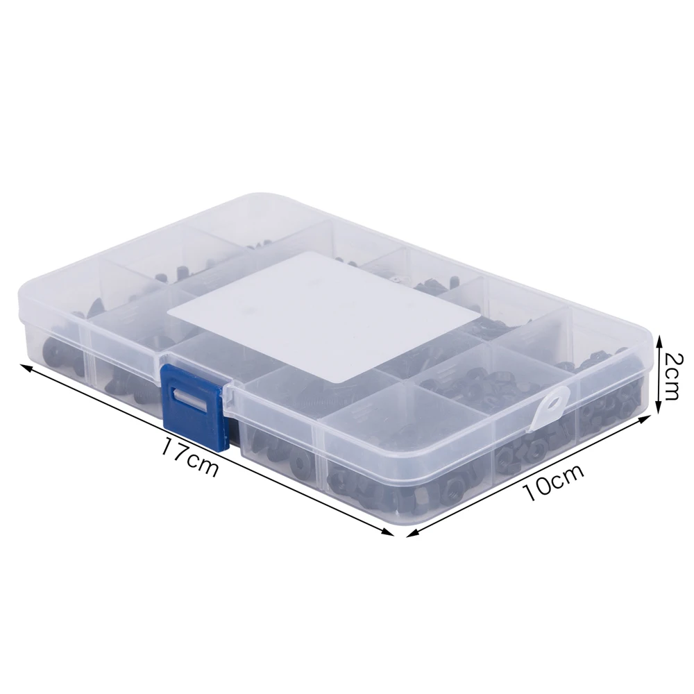 

В наличии 460 шт. M3 M5 из легированной стали с потайной головкой и плоской головкой, винты с шестигранной головкой, набор гаек, набор точных метрических болтов, гаек