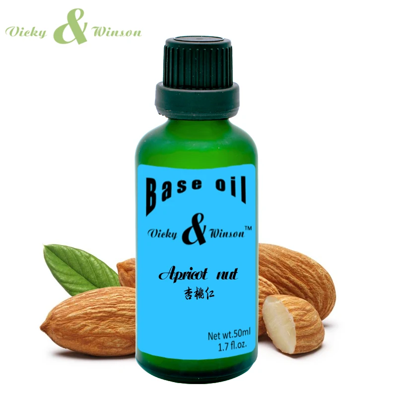 Vicky&winson Apricot kernel oil 50ml base oil Essential oils skin care almond oil Massage Moisturizing hydrating VWJC16