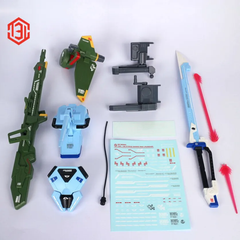 M3 Weapon Equipment Sword and Launcher pack for 1/60 GAT-X105 Strike DM002