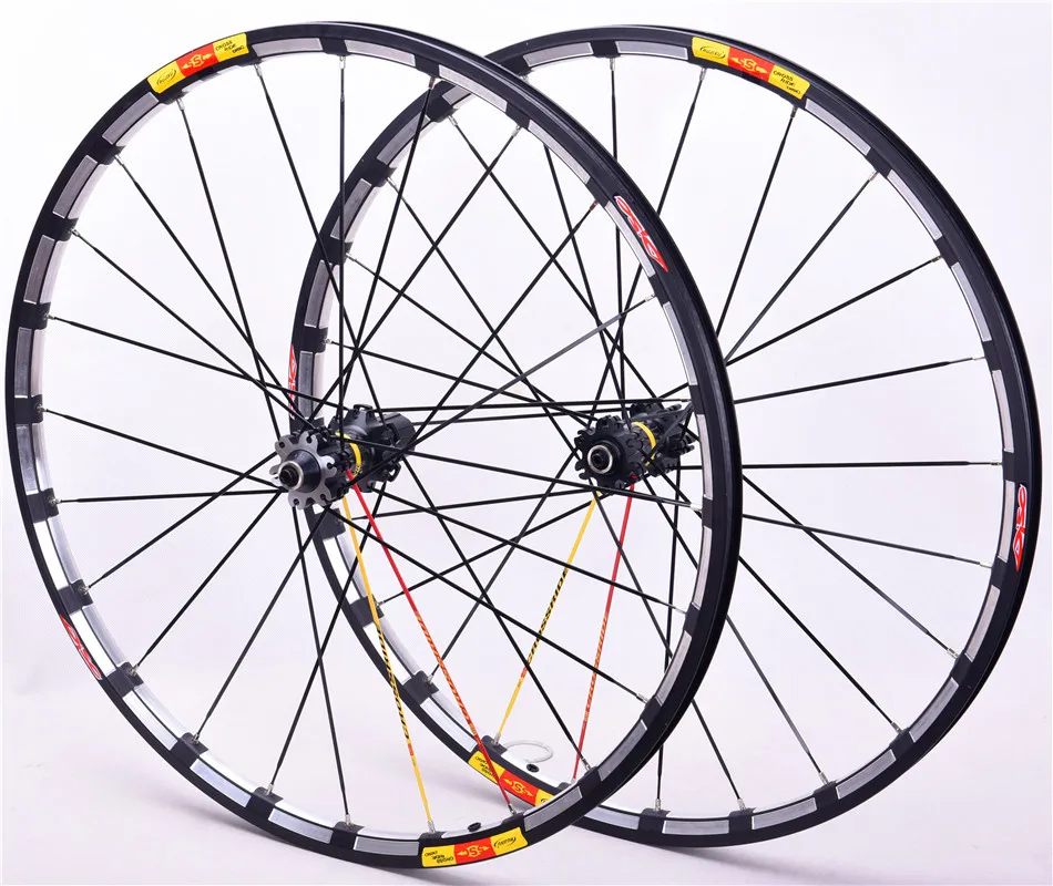 MTB crossride disc Carbon flower Hub drum mountain bike seal wheelset rolling bearing, six holes  26 27.5 29 DISC wheels