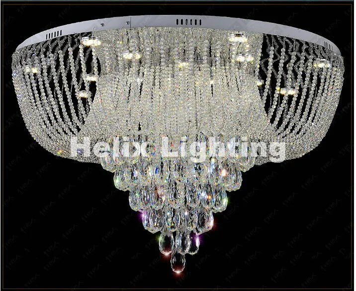 

New Arrival Modern LED Crystal Ceiling Lights For Living Room luminaria teto cristal Ceiling Lamp For Home Decoration Lamp