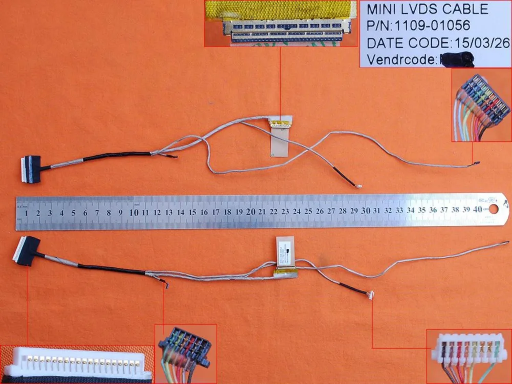 

New Laptop Cable For LENOVO YOGA 300 Flex 3-1130 1120 80LY Flex3 11 PN: 1109-01056 Screen LVDS Connector