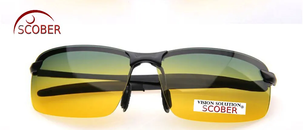 Gafas de sol polarizadas con protección Uv400 para hombre, lentes de sol masculinas de alto grado de magnesio, para día y noche, 2019