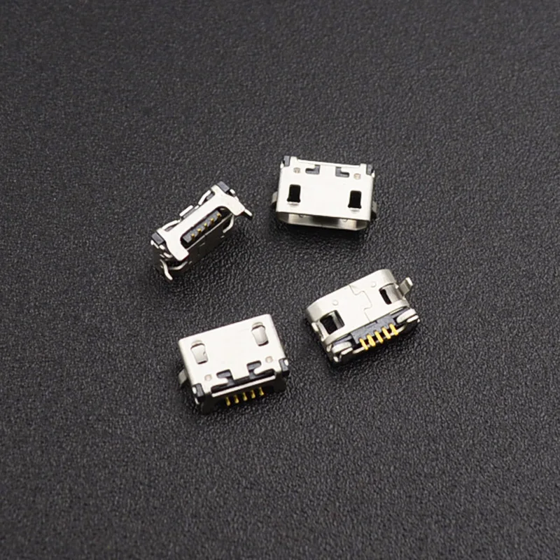 10pcs Micro USB Jack Connector Female 5 pin Charging Socket for Lenovo A10-70 A370E A3000 A3000H A5000 A7600 A7600H S910 S930