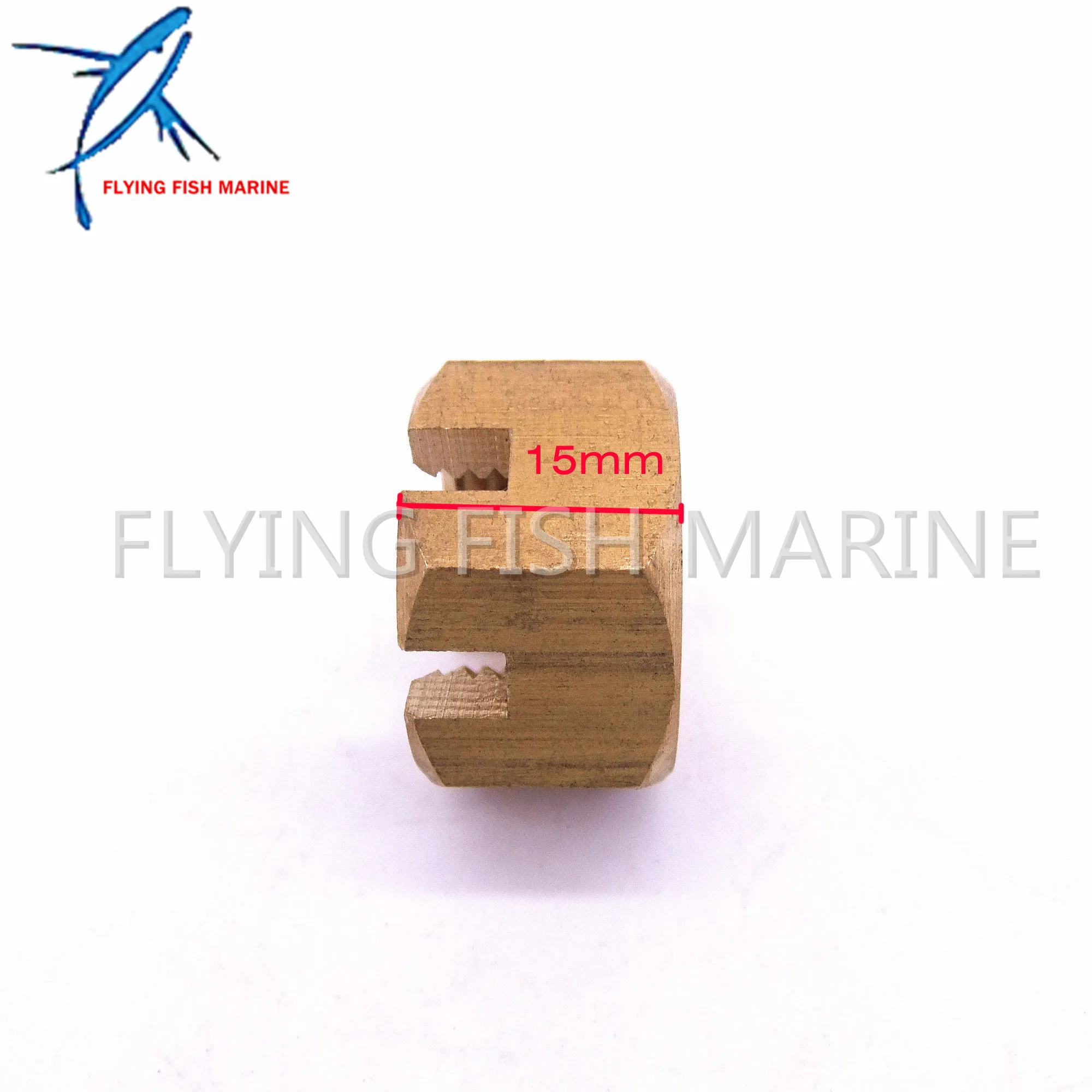 Outboard Motor T40-04000021 Propeller Castle Nut for Parsun HDX F30 F40 F60 T30 T40 T36 T40J Boat