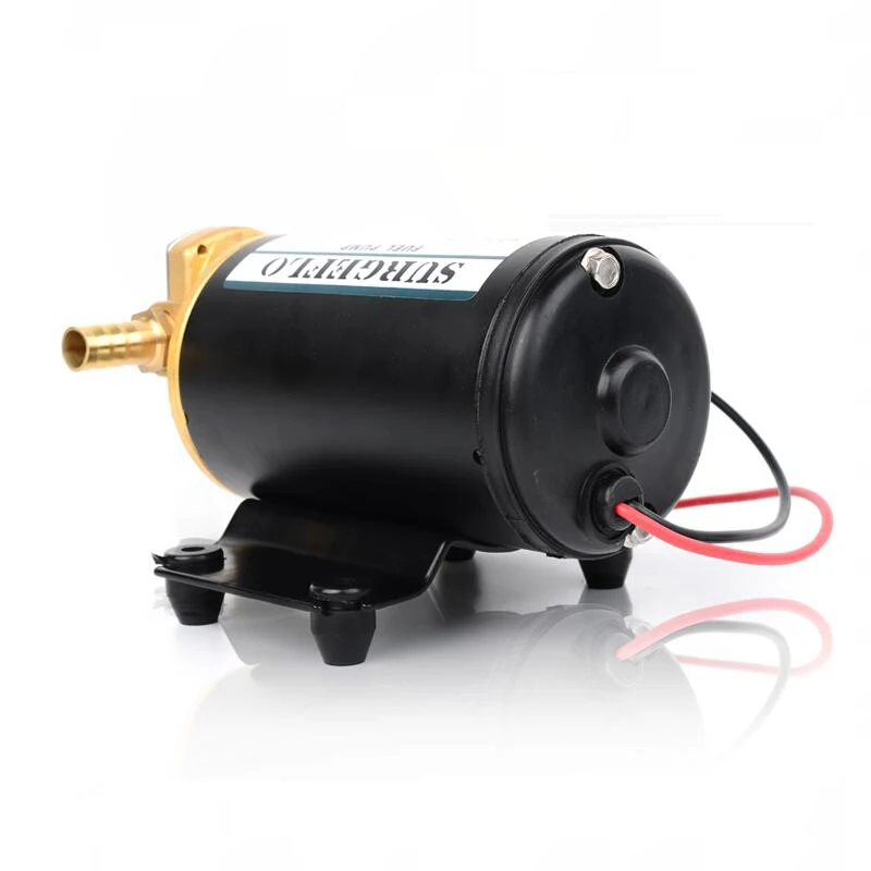 FP-12/24 DC 12V 24V Electric Oil Pump Fuel Transfer Gear Self-priming Diesel Vacuum Pump Sucker Lubricating Oil Pump Extractor