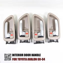 4PCS ONE SET INTERIOR DOOR HANDLE FOR TOYOTA AVALON RH:69205-AC010 LH:69206-AC010