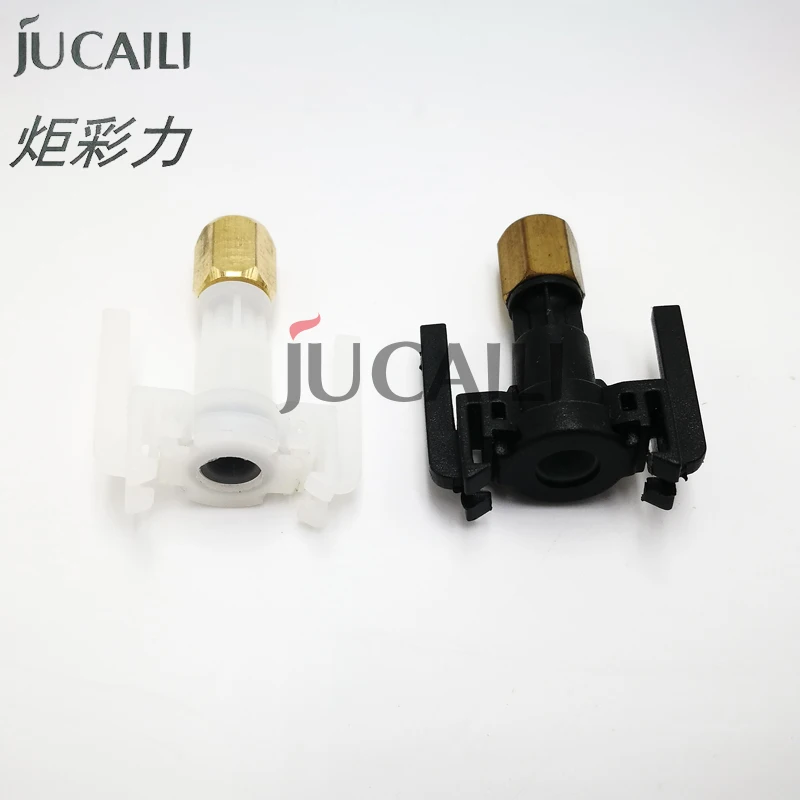 

Jucaili 10PCS DX5 damper connector for mimaki jv33 jv5 mutoh Galaxy printer xp600 DX5 printhead dumper connector
