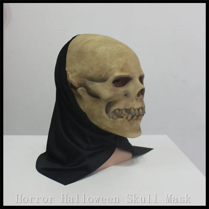 Hot The Grim Reaper Mask Scary Skull Ghost Death Balaclava Cosplay Airsoft Costume Motorcycle Balaclava Halloween Full Face Mask