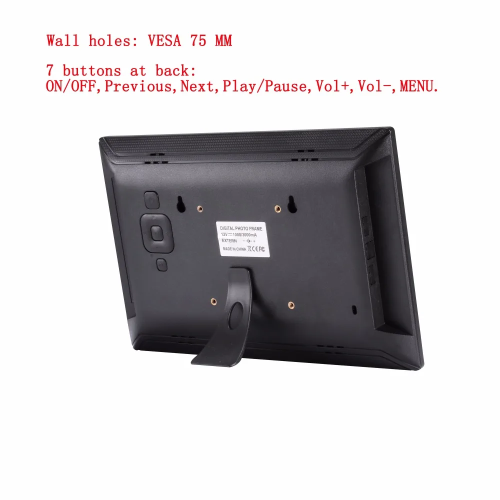 إطار صور رقمي 11.6 × 1920 ، زاوية رؤية كاملة 1080 بوصة ، للعب مع العائلة ، فيديو المؤسسة ، دعم إدخال HD