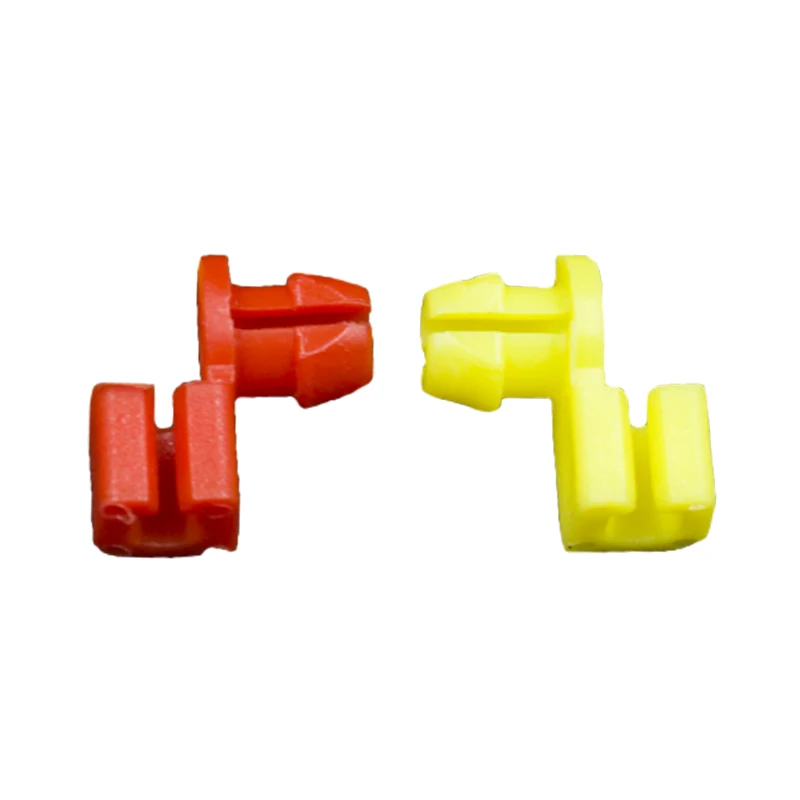 KE LI MI 60pcs(30pairs) Car Left Right Door Side Lock Latch Rod 4mm Size Clip Plastic Retainer Clips