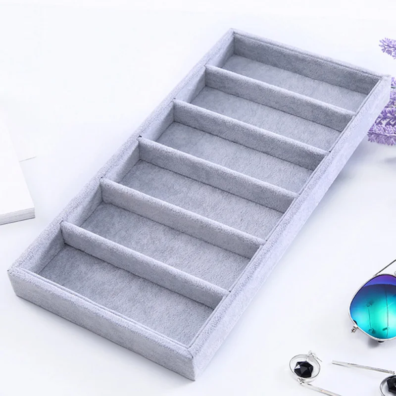 Factory direct sales 6 Sunglasses display box sunglasses jewelry display storage box glasses display Report
