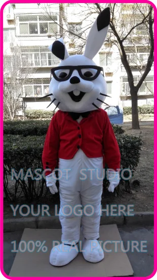 

high quality Easter rabbit bunny mascot costume custom fancy costume anime cosplay kits mascotte cartoon theme fancy dress