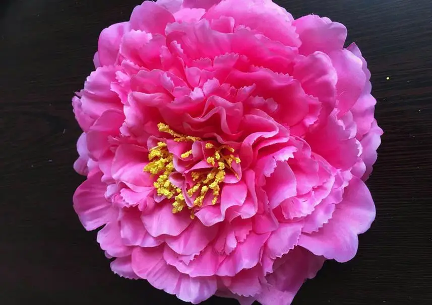 18cm large flower heads,artificial peony,wedding & home decoration, to make flower wall,kissing ball,door wreath