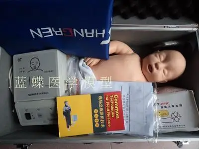 

Advanced infant cardiopulmonary resuscitation (CPR) model artificial respiration first aid model hospital nurses teaching traini