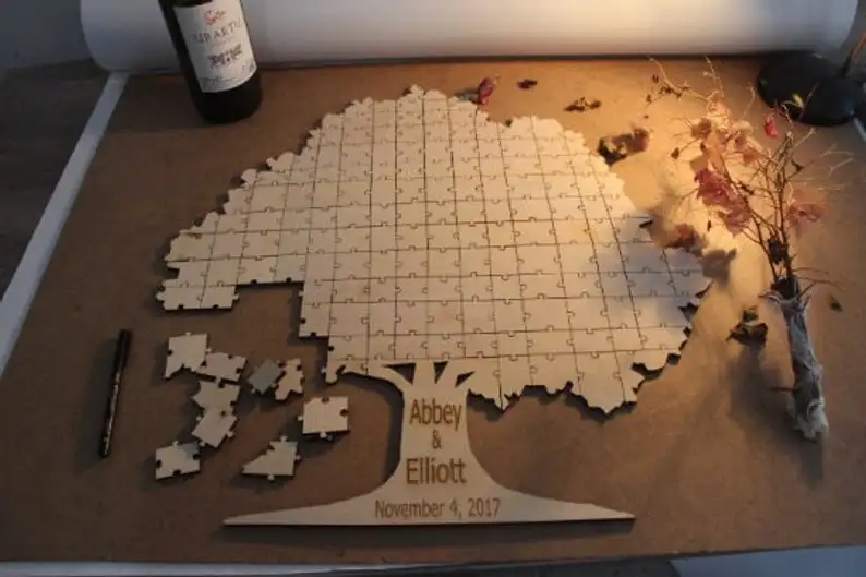 Ślub księga gości, księgi gości, ślub księgi gości, Puzzle księga gości, układanki księga gości, unikalna księga gości, zestaw puzzli guestboo