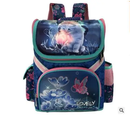 Children School Bags for boy Russian Style student school Backpack bag Kid's Orthopedic Mochila for primary school bag for girls