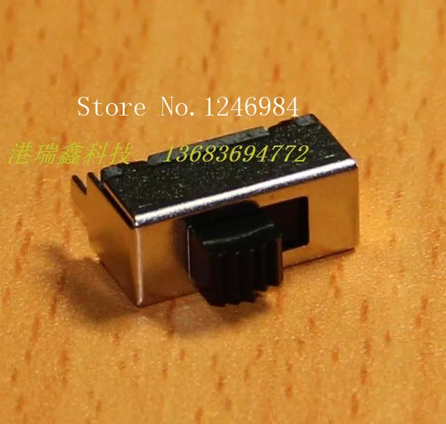 

[SA]Small toggle switch 3.0 spacing DC DC slide the power switch SS-12F03---200pcs/lot