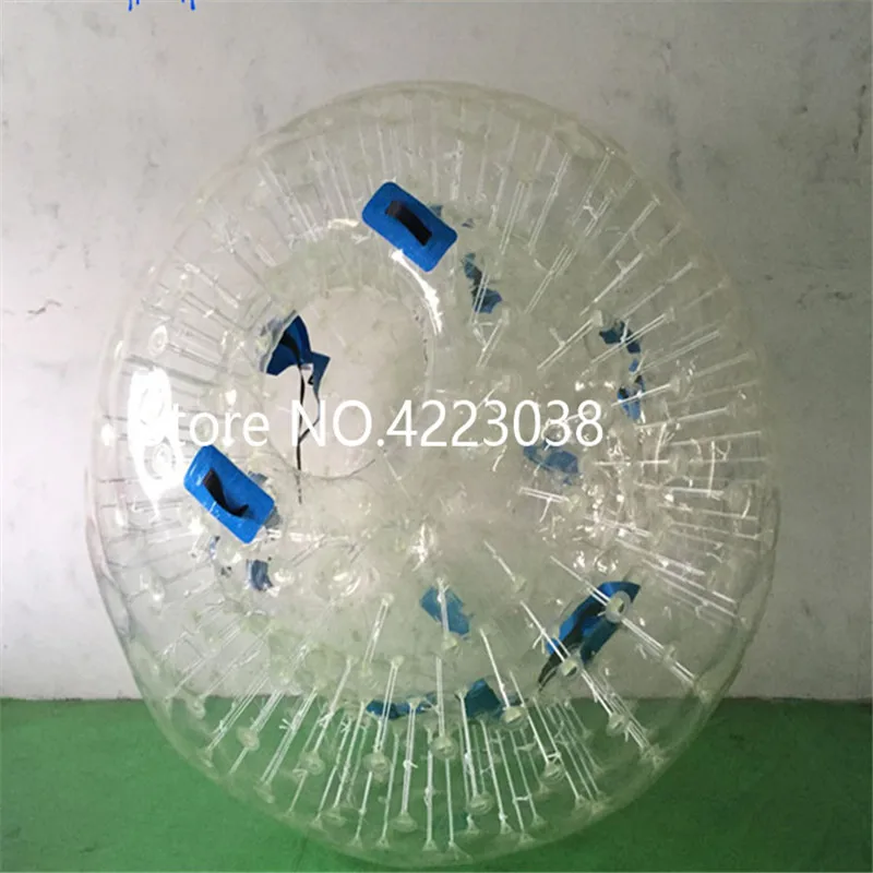 

2.5m Transparent Thickened Inflatable Zorb Ball Inflatable Grass Wave Ball Snowball Water Rolling Ball free a pump