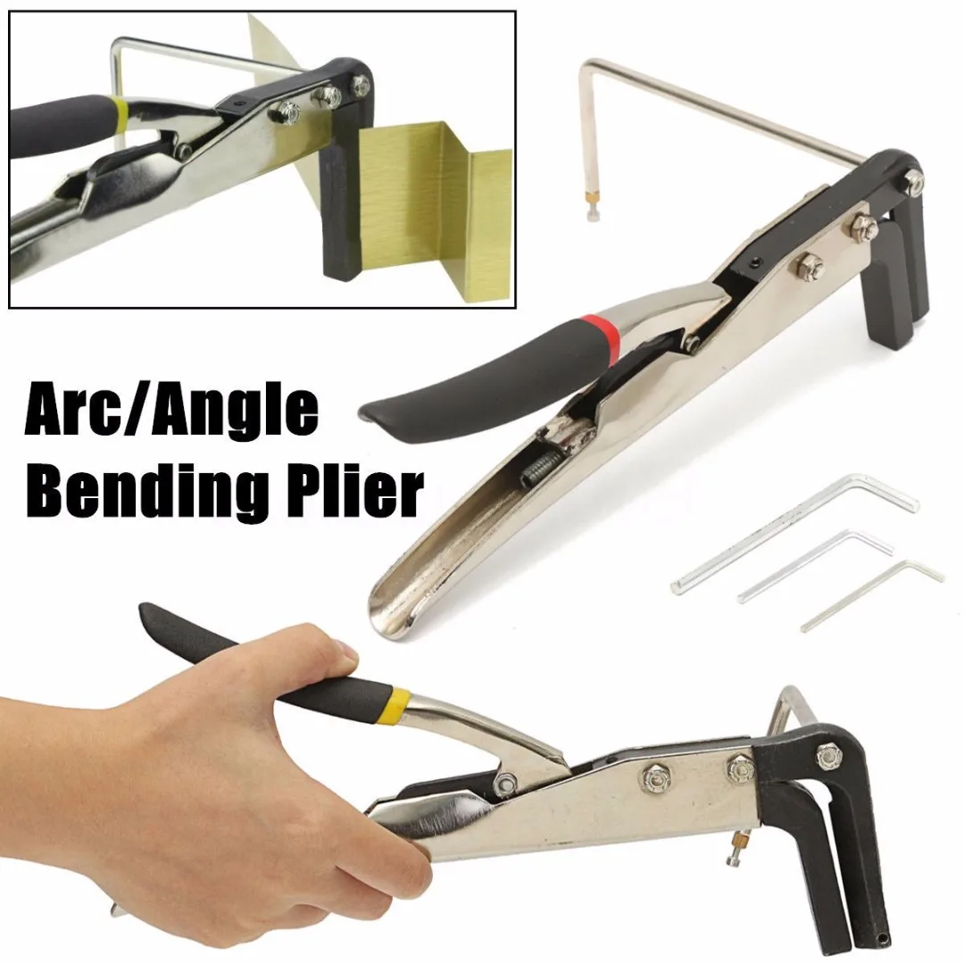 New Manual Metal Sheet Strip Arc/Angle Bender Steel Plier Clamp Channel Letter Tool Hand tools