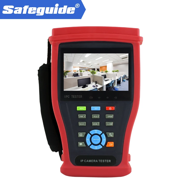 4.3 inch IPS touch screen, 960*540 resolution with Built in Wi-Fi, display image from the wireless camera, create WIFI hotspot