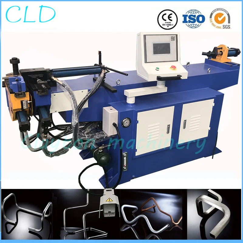 Semi automatic pipe tube bending machine pipe bender machine for sale 38mm*2mm(1\'1/2inch)with lower price