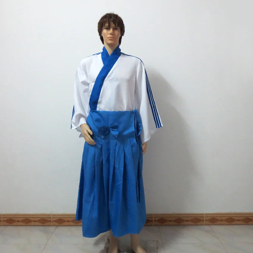 Gintama Shinpachi Shimura Christmas Party Halloween Uniform Outfit Cosplay Costume Customize Any Size