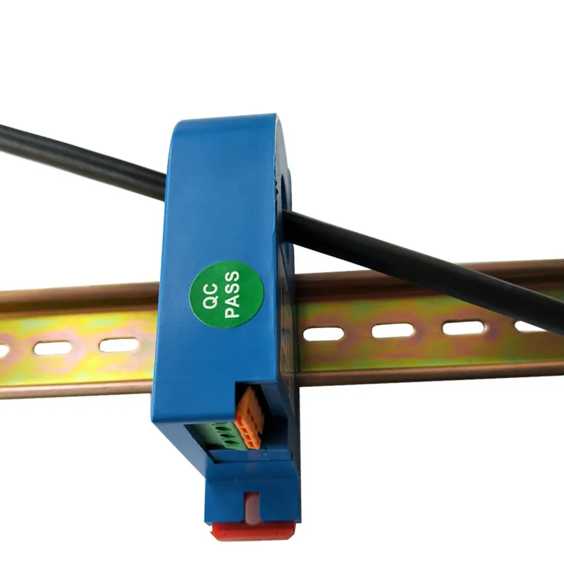 AC 1A 2A 5A 10A 20A 30A 50A 100A 150A 200A 250A Input AC Current Transmitter 4-20mA Output CT for Meters