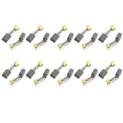 10 Pcs Electric Drill Motor Carbon Brushes 7/16