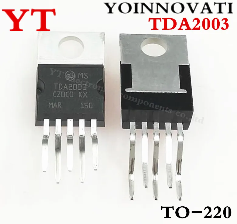 10pcs TDA2030 TDA2030ATDA2003A TDA2050A TDA2003 TDA2050