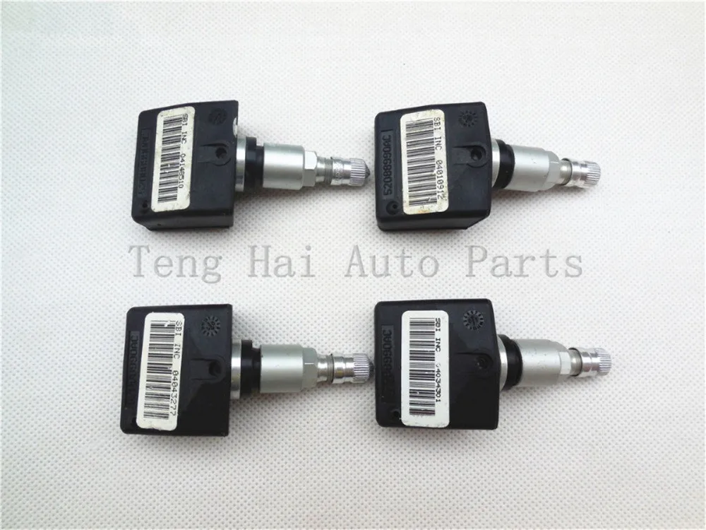 XYQPSEW SET OF 4 TIRE PRESSURE MONITORING SENSOR OEM 52088990AC FOR CHRYSLER DODGE JEEP