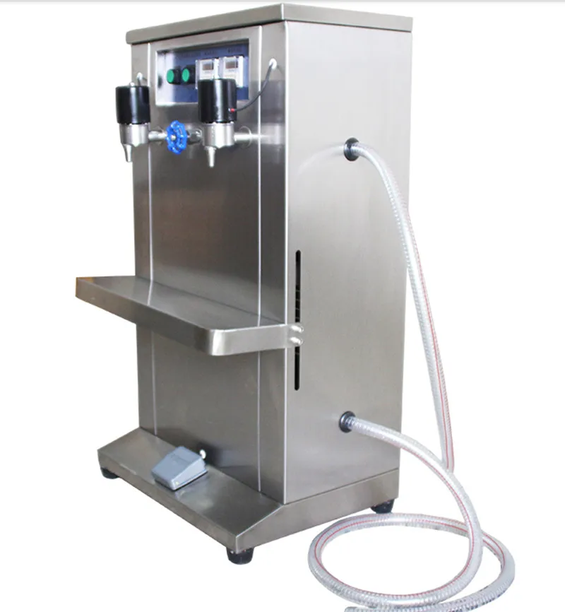 Macchina di rifornimento liquida della doppia testa di ML-W10, macchina di rifornimento liquida elettrica della pompa di aspirazione, macchina di rifornimento liquida della pompa di autoadescante