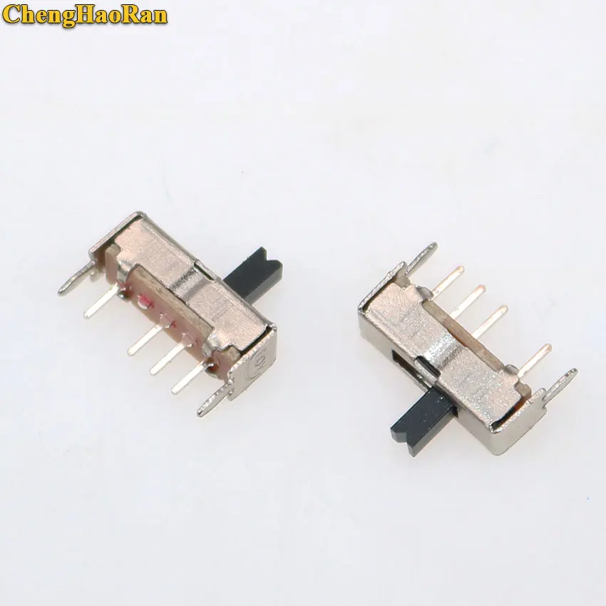 ChengHaoRan 1pcs SS13D07G4 3 Position SPDT 1P3T 6 Pin PCB Panel Mini Vertical Slide Switch
