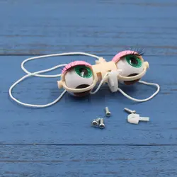 For 1/6 Blyth eyes mechanism New cute pink eyelids can make sleepy eyes with