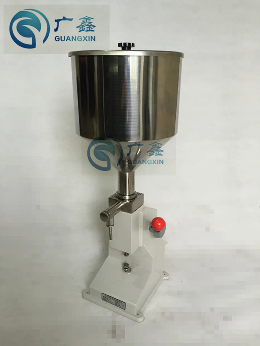 A03 Manual Filling Machine for production of cream & shampoo & cosmetic liquid or paste filling machine, Manual  piston filler