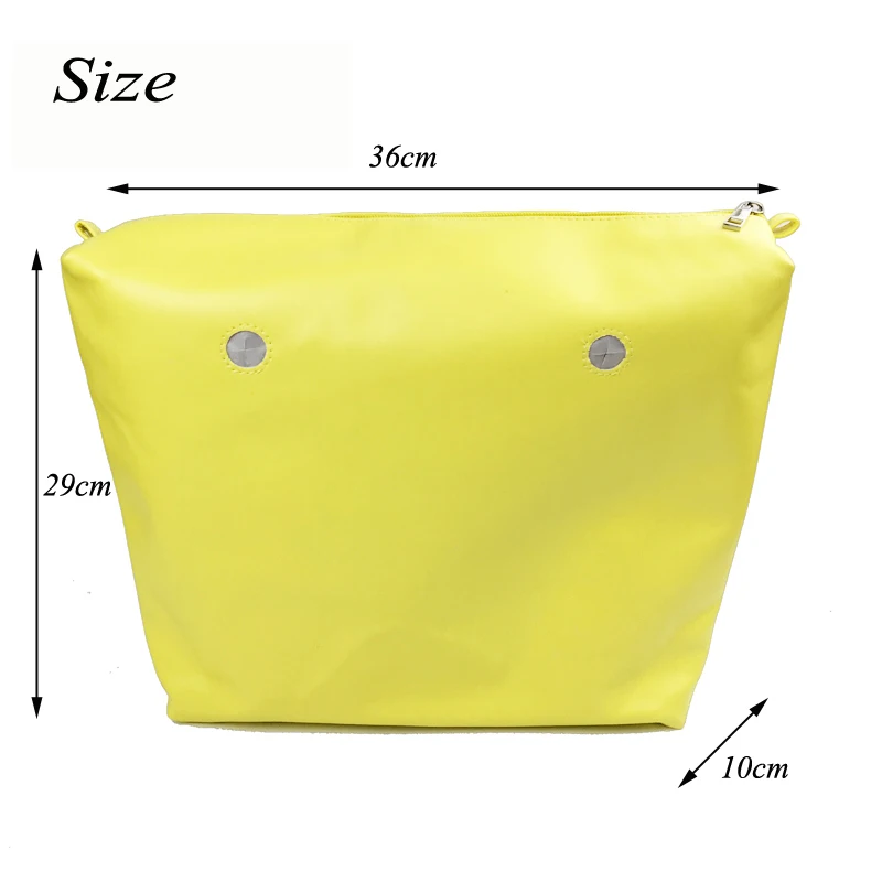 Classic Size lining Interior Insert Inner Pocket organizera suitable for obag O BAG Silicone handbag