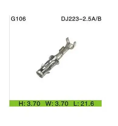 Fress shipping Crimp Terminals (Pins) For Auto Tyco Connector, Replacement of 962981-1